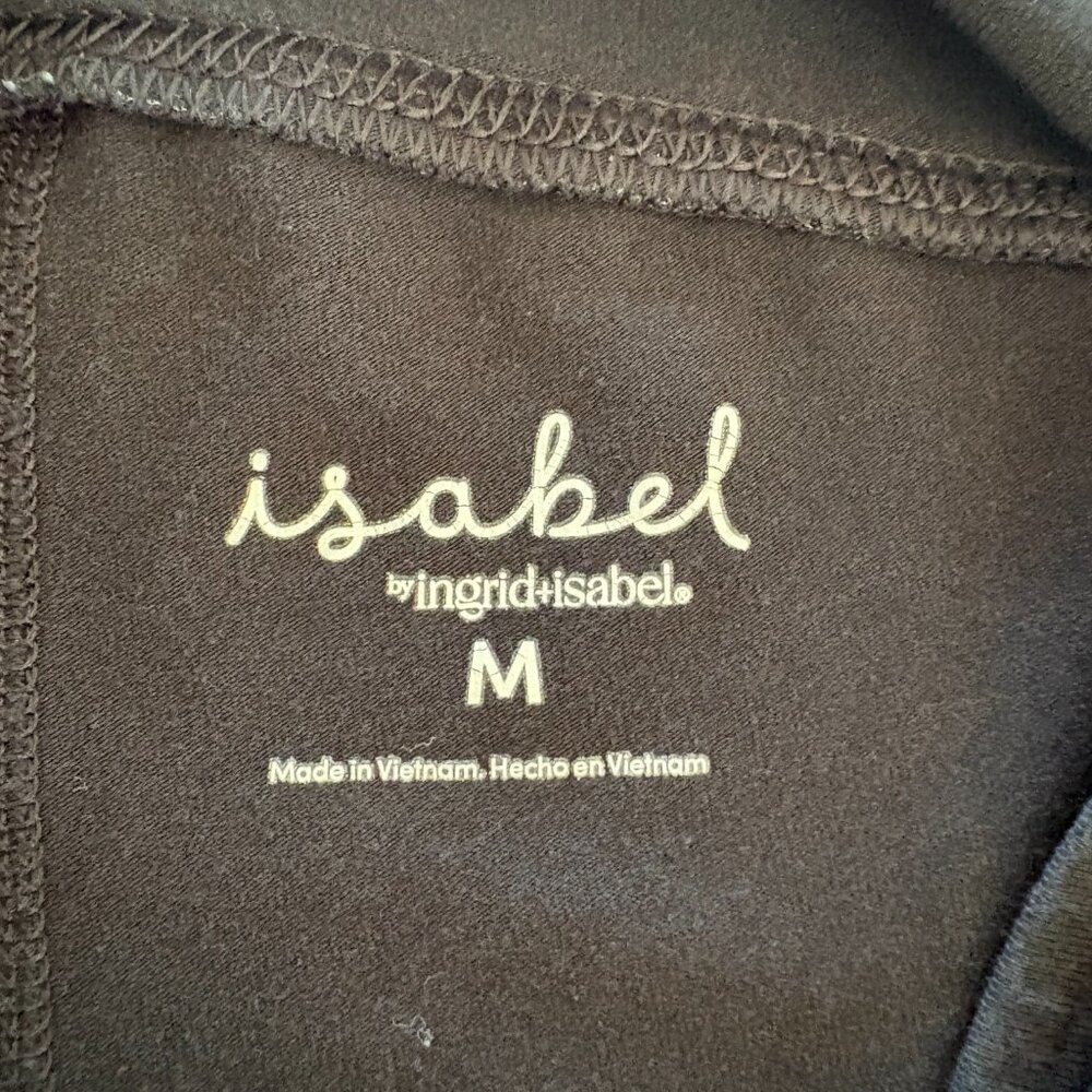 Isabel By Ingrid and Isabela Black Maternity Leggings, Size Medium - Picture 4 of 5